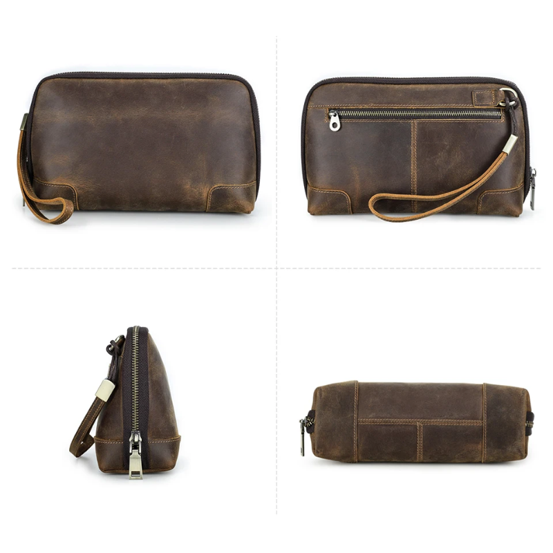 Porta-Gadgets em Couro Harper