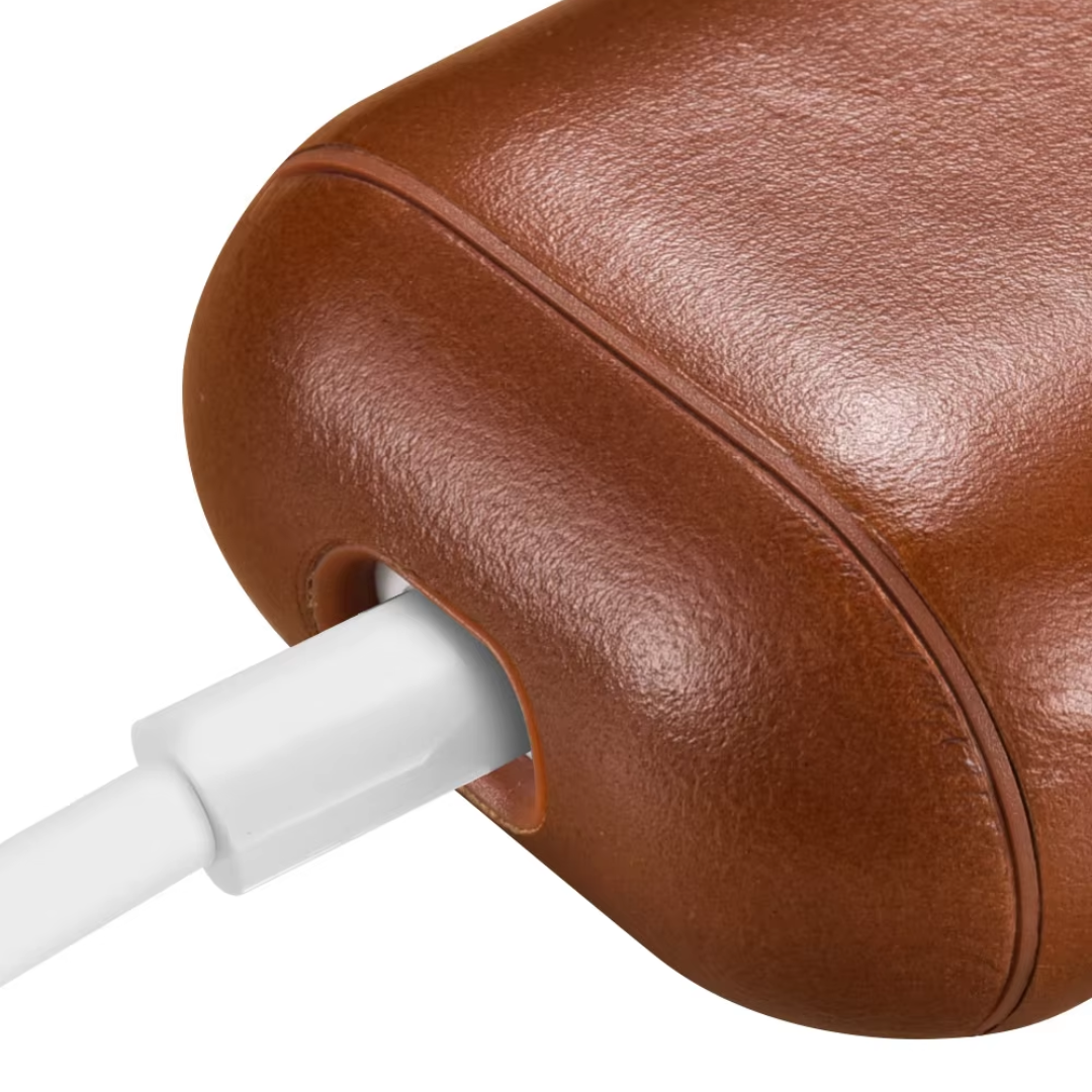 Case Heritage em Couro Legítimo Para AirPods 1 e 2