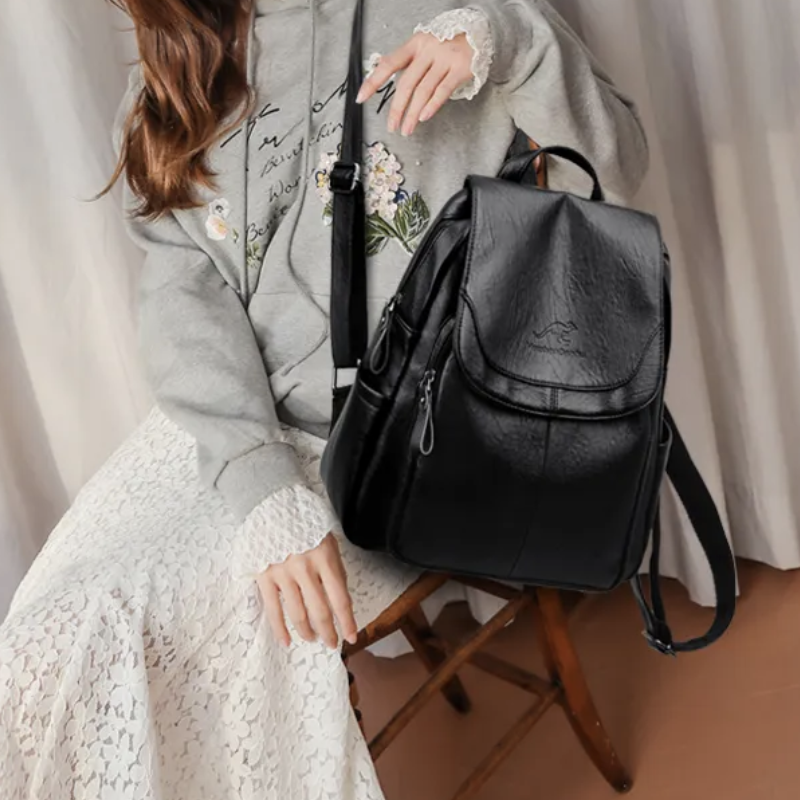 Mochila em Couro PU - Glamour