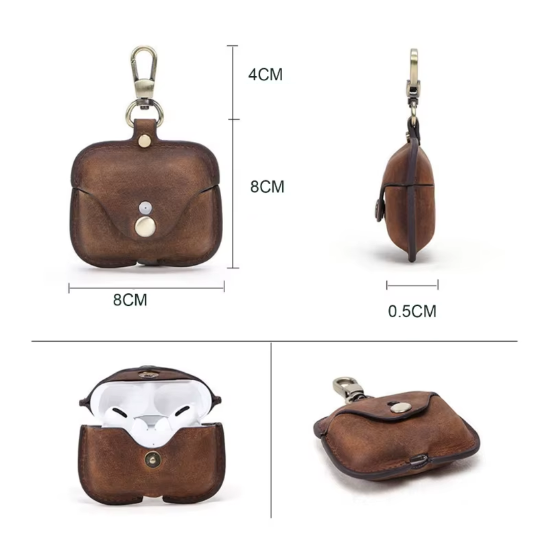 Case Artisan em Couro Legítimo Para AirPods Pro2