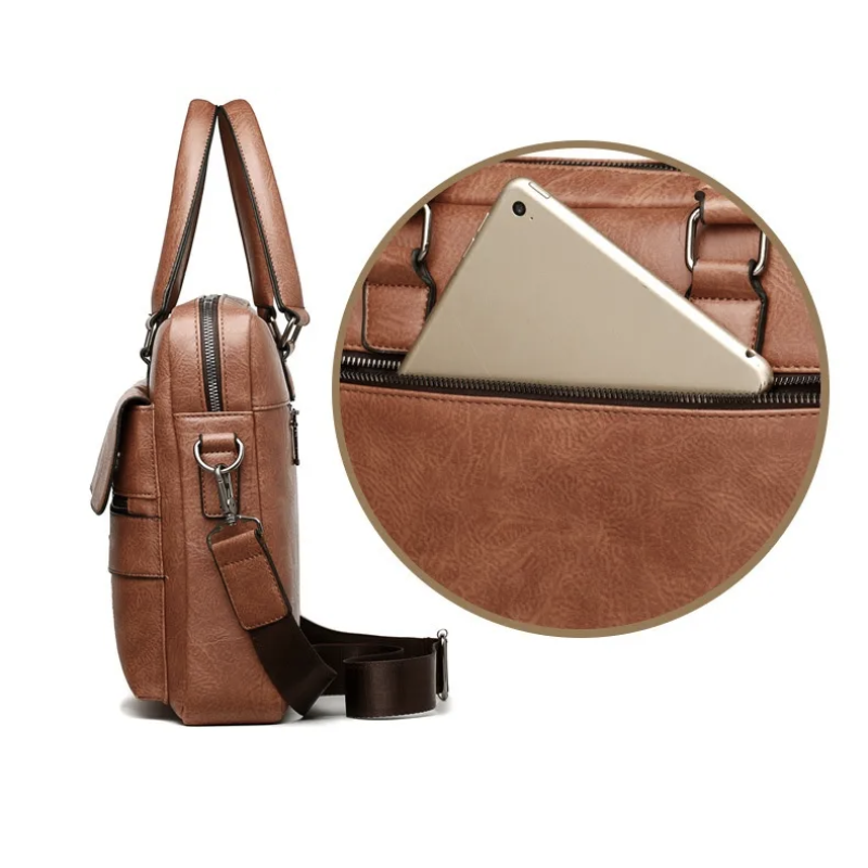 Pasta Budapeste em Couro