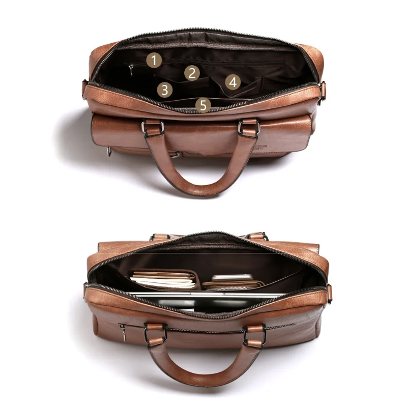 Pasta Budapeste em Couro