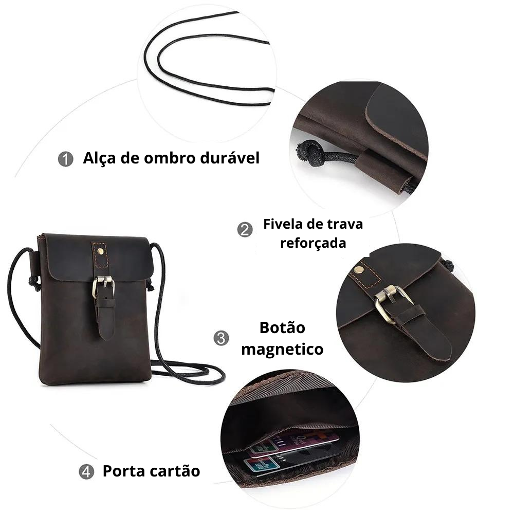 Bolsa em Couro Porta Celular - Regal Carry