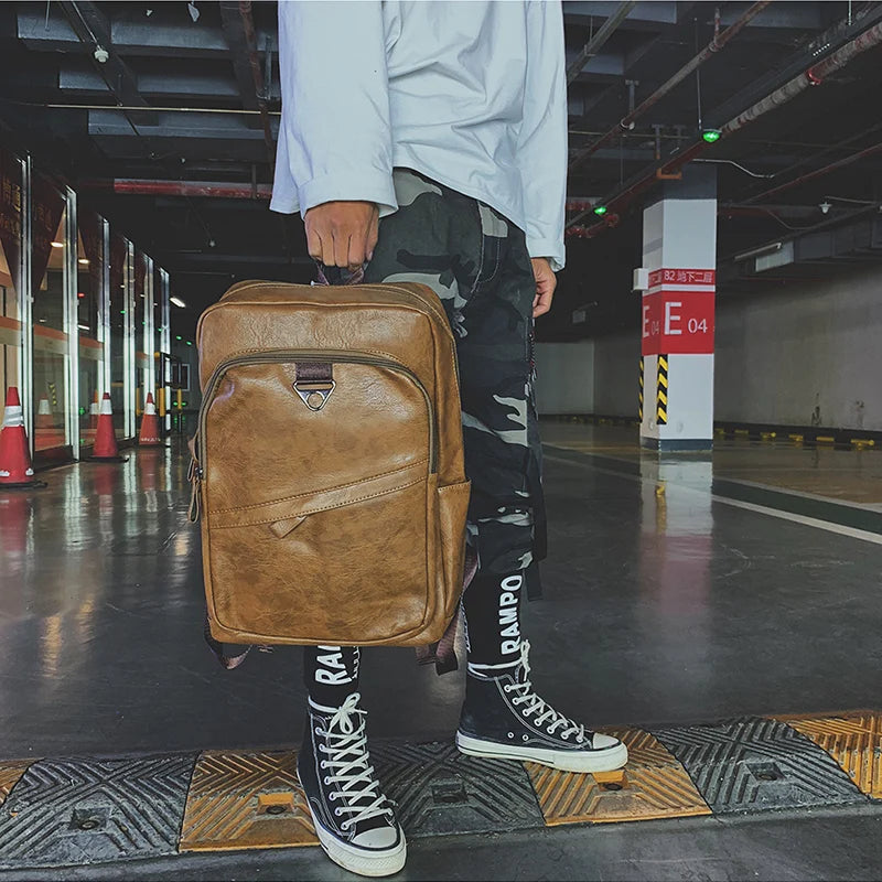 Mochila em Couro Belfort Classic