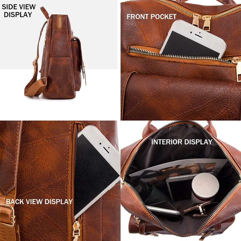 Mochila Verona em Couro