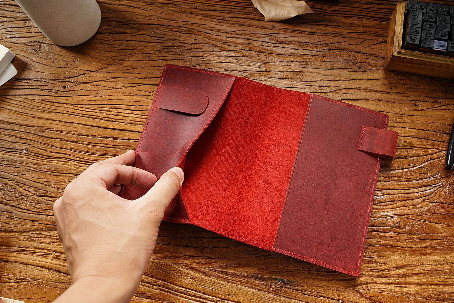 Caderno em Couro Le Grand