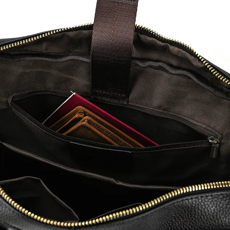 Pasta Barcelona em Couro