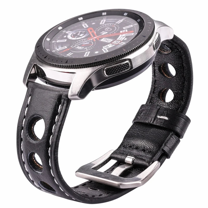 Pulseira em Couro Chrono Elite