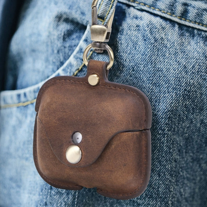Case Artisan em Couro Legítimo Para AirPods Pro2