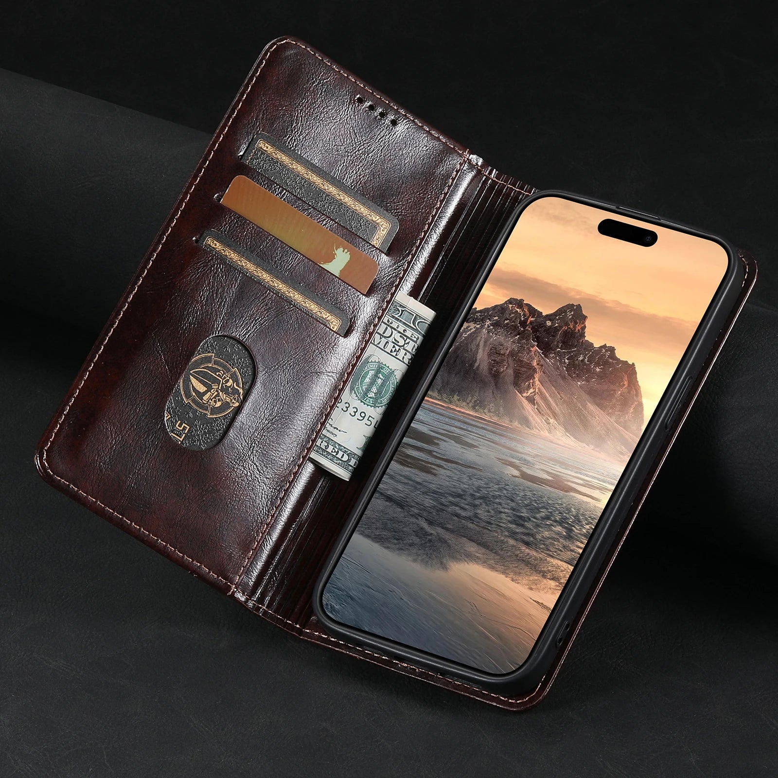 Case Iphone em Couro Suteni Hudson