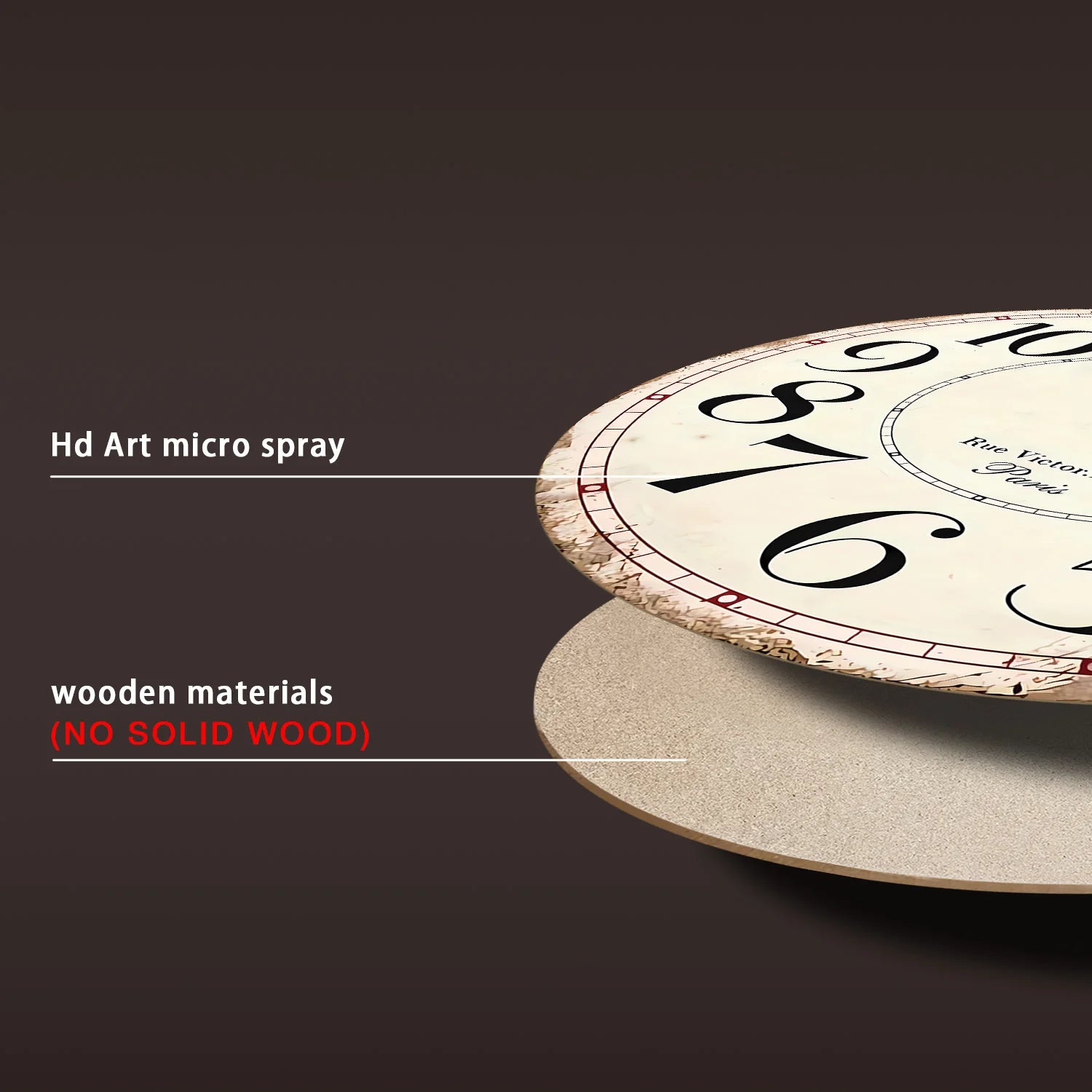 Relógio de Parede Clement Audiern