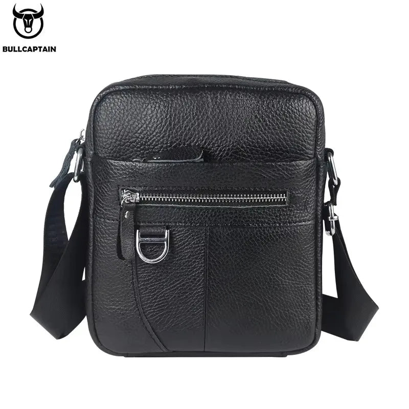 Bolsa Lateral em Couro Milano