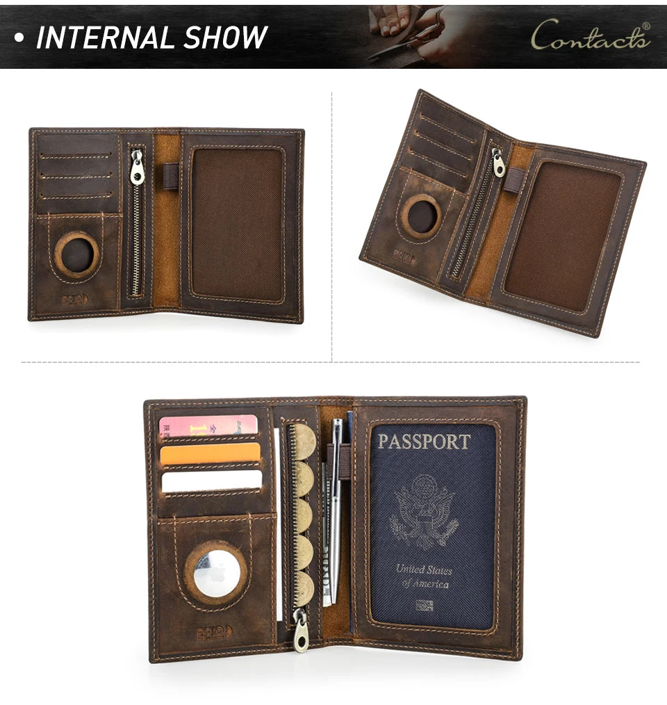 Carteira de Couro Expedition