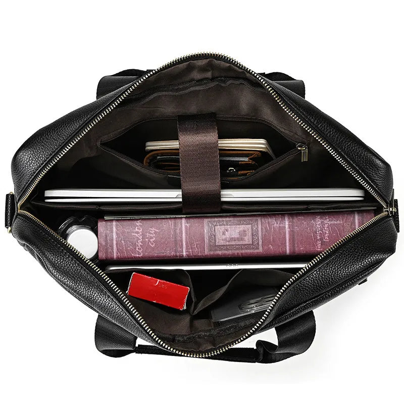 Pasta Barcelona em Couro