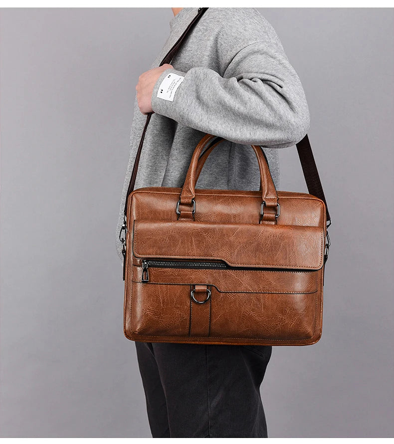 Bolsa Executiva Savelli Em Couro