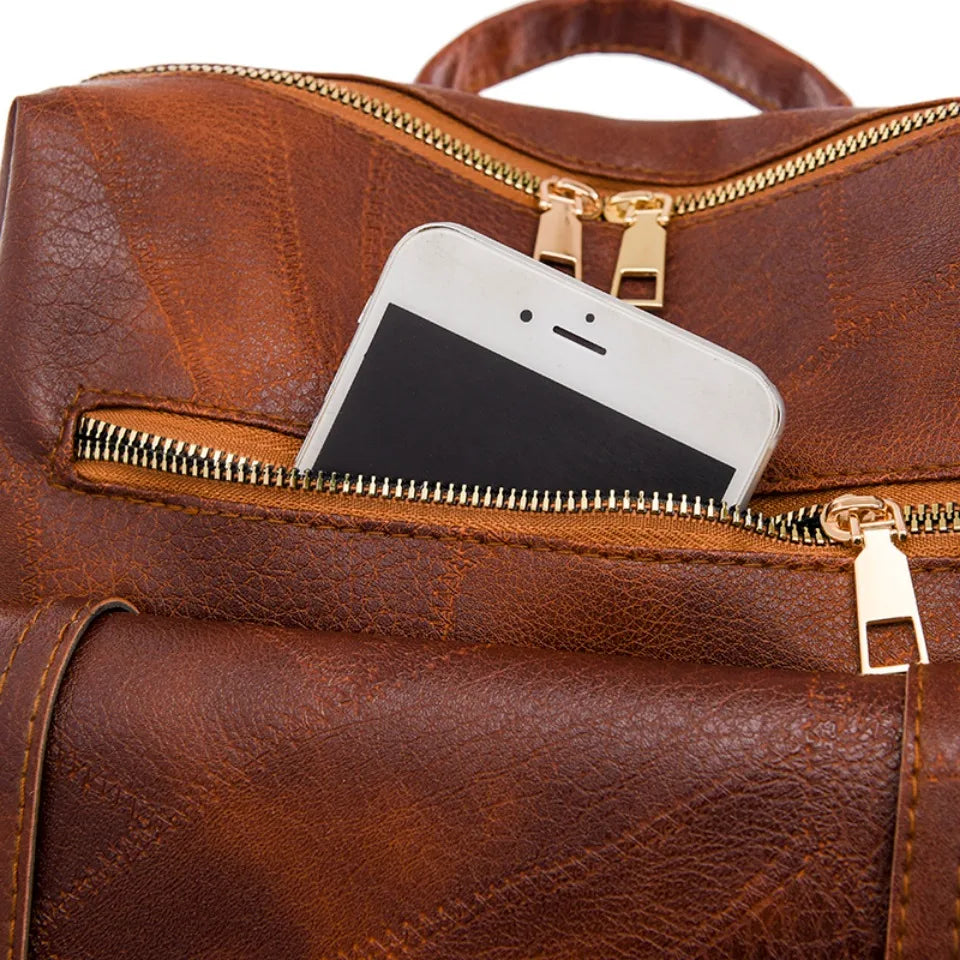 Mochila Verona em Couro