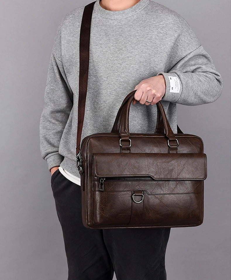 Bolsa Executiva Savelli Em Couro