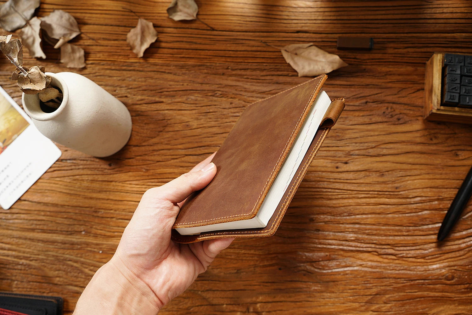 Caderno em Couro Le Grand