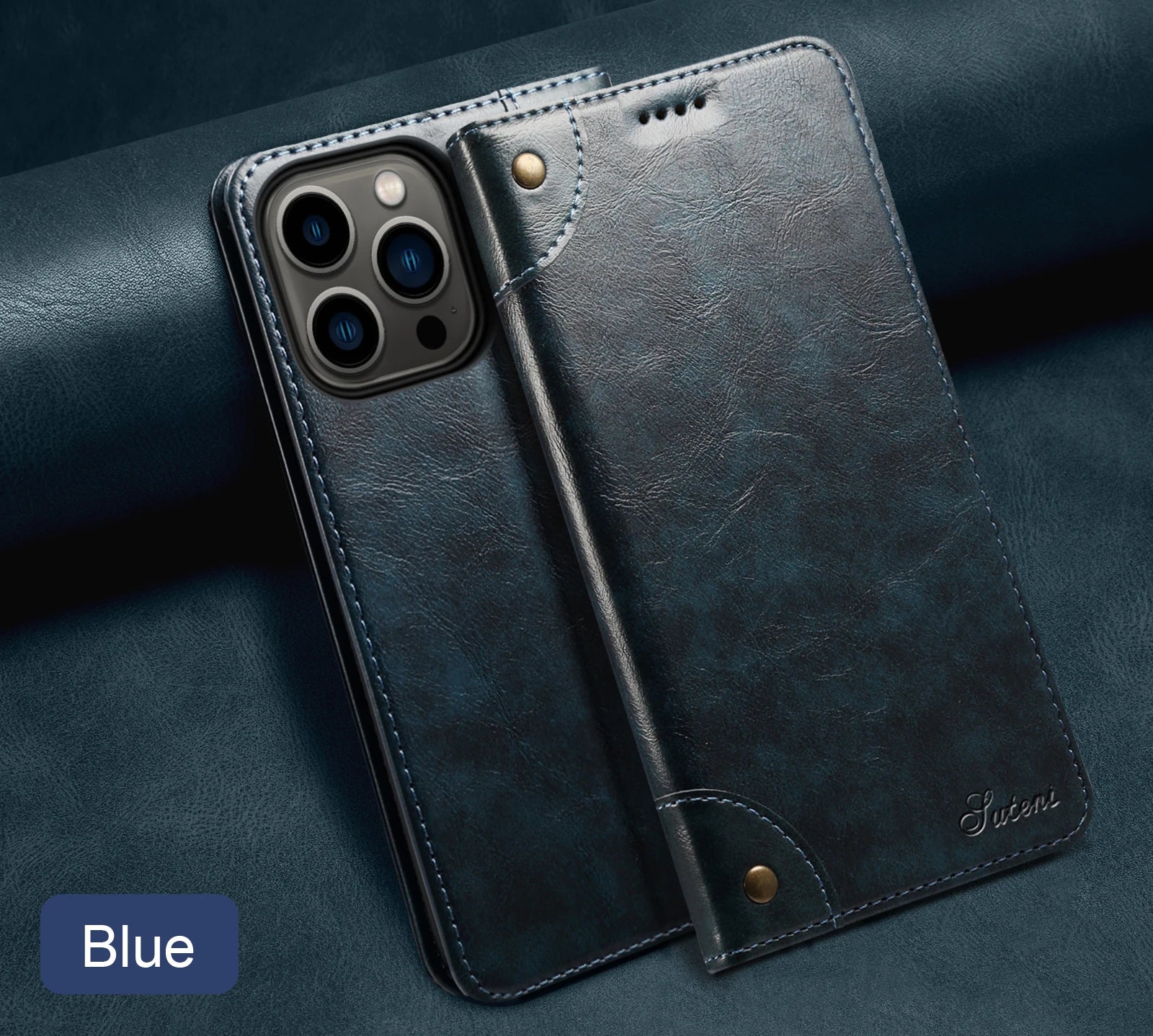 Case Iphone em Couro Suteni Hudson