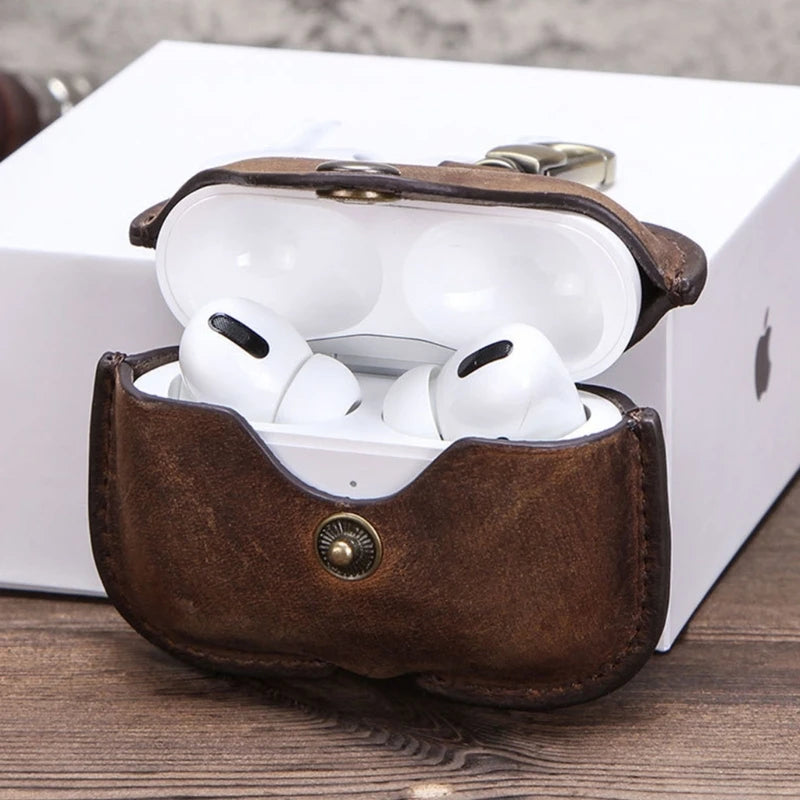 Case Artisan em Couro Legítimo Para AirPods Pro2
