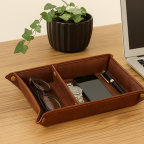 Porta-Treco Em Couro Trayon