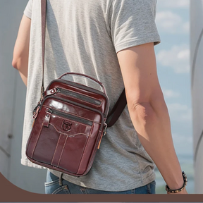 Bolsa de Couro Chesterfield