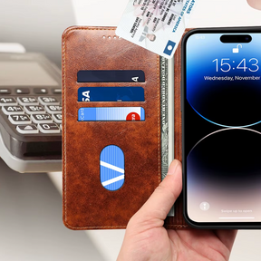 Case Iphone em Couro Suteni Hudson