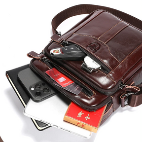 Bolsa de Couro Chesterfield