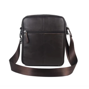 Bolsa Lateral em Couro Milano