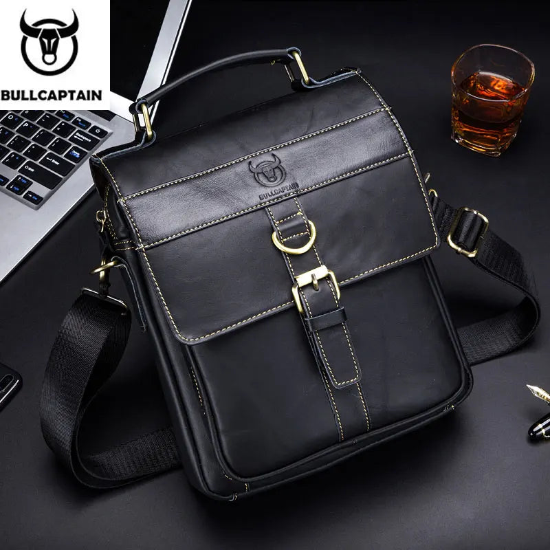 Bolsa Lateral em Couro Bravon