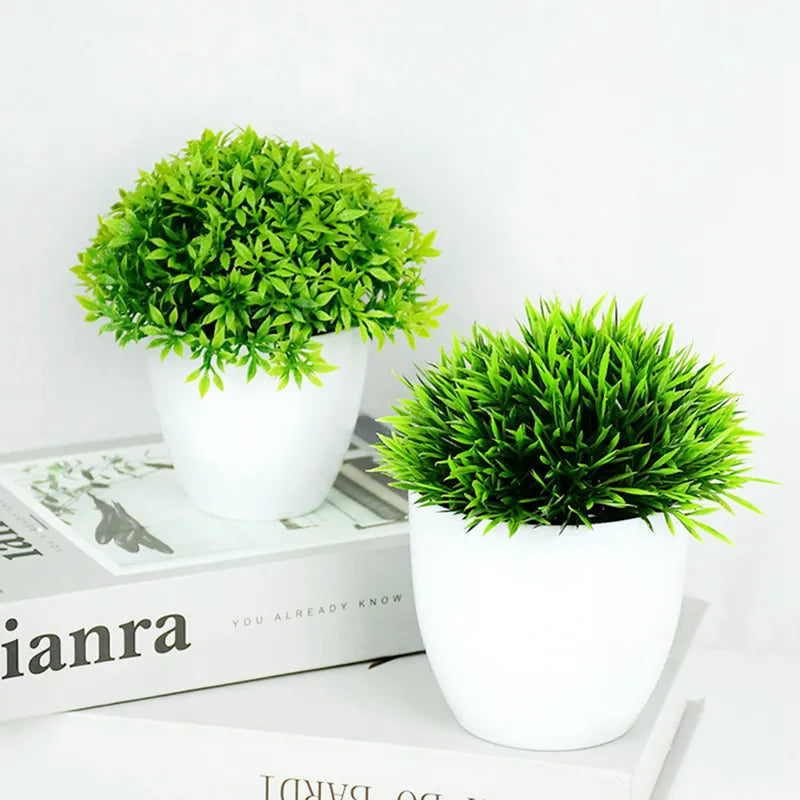 Vaso Com Planta Artificial - Botanic Bliss