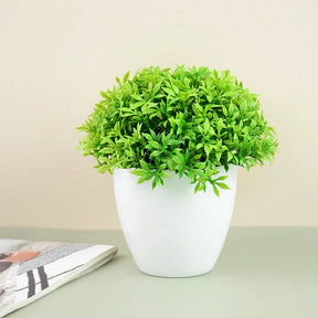 Vaso Com Planta Artificial - Botanic Bliss