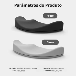 Almofada de Pulso Ergonômica - Puffer