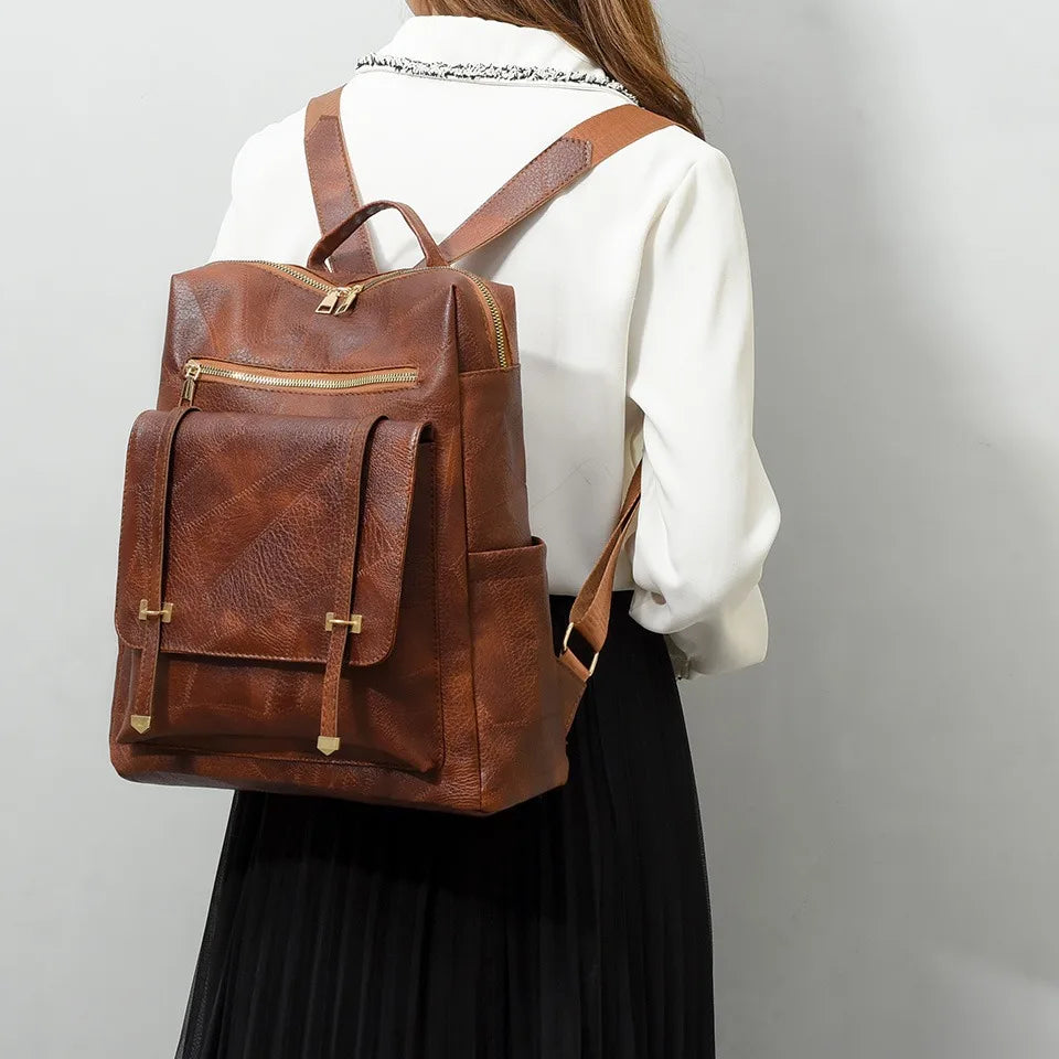 Mochila Verona em Couro