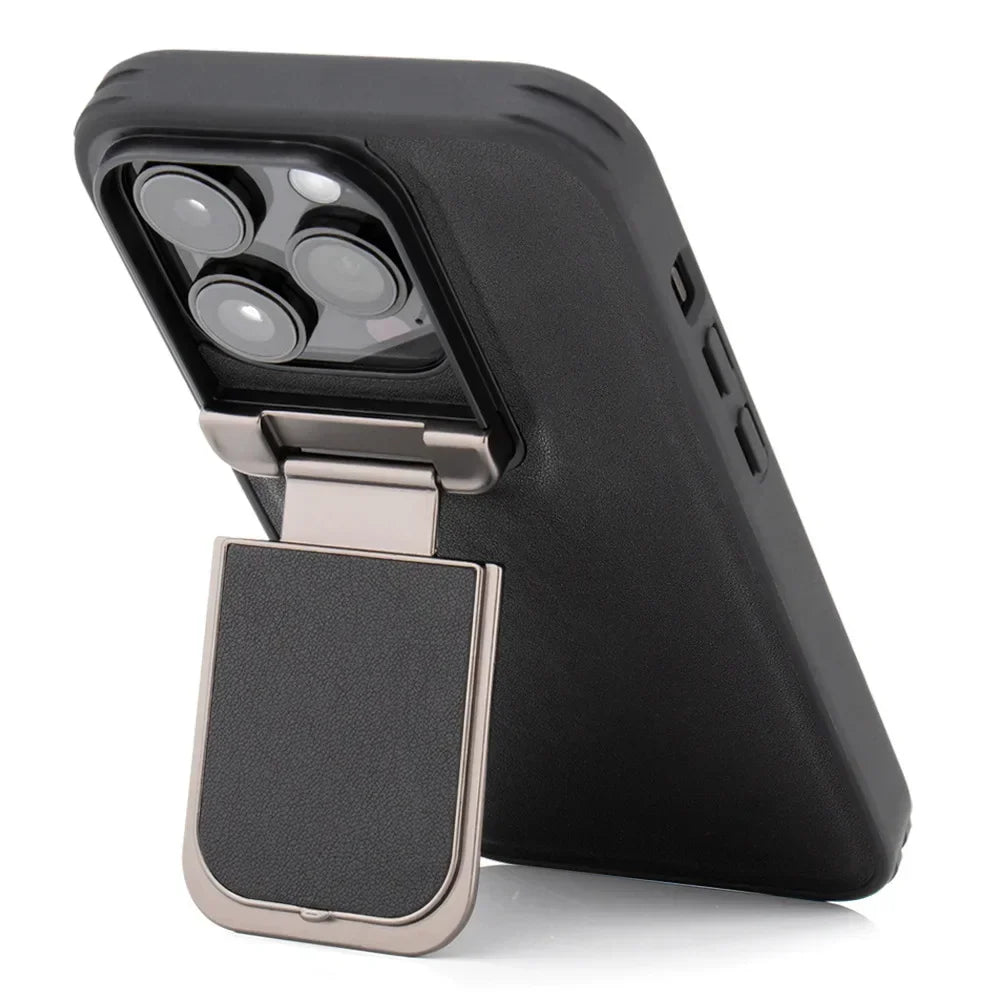 Case iPhone em Couro Spartan Shield