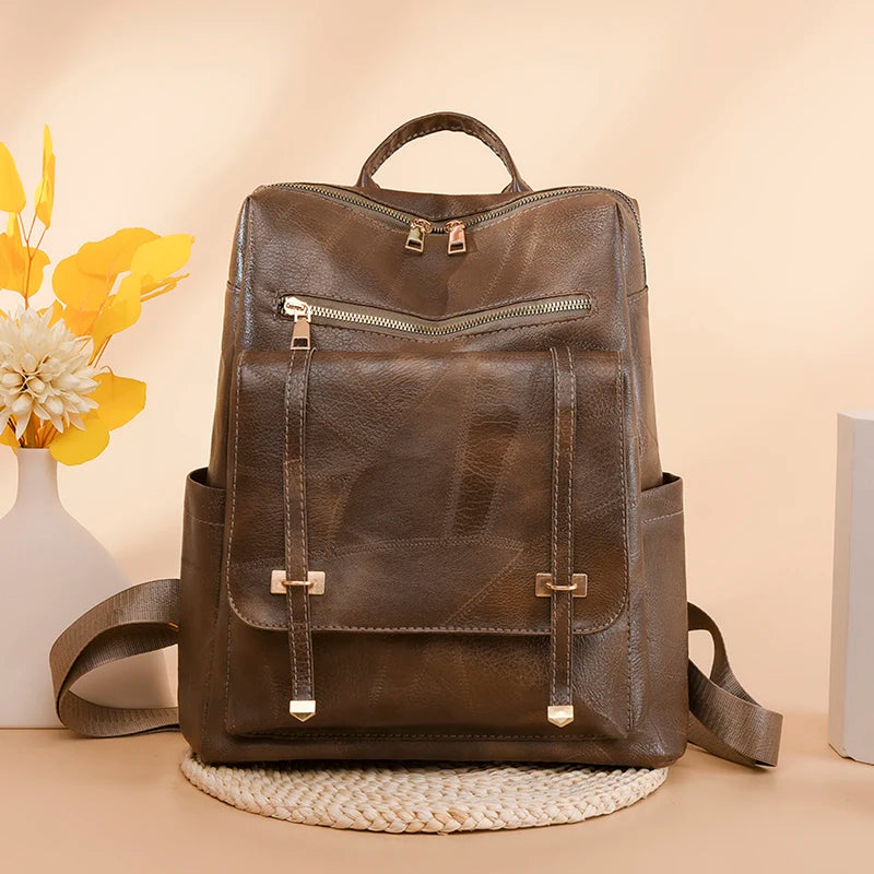 Mochila Verona em Couro