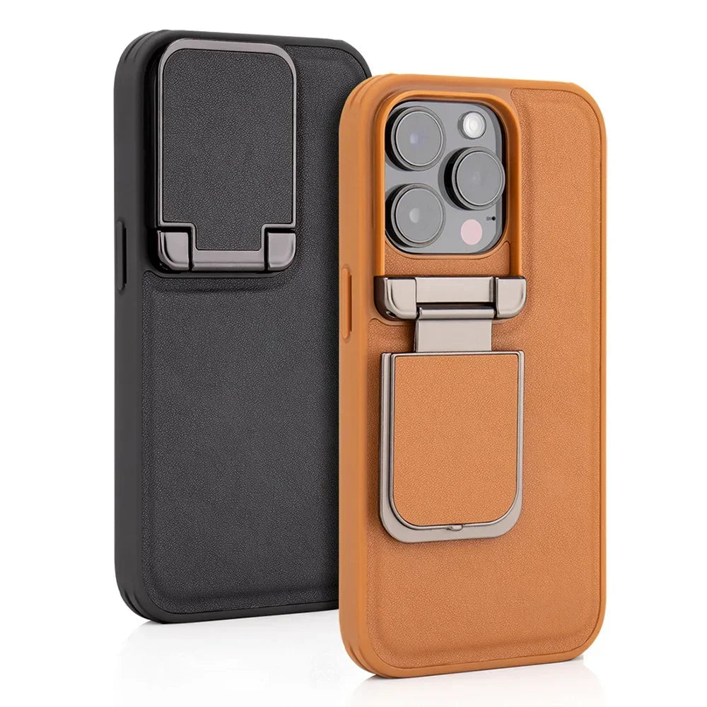 Case iPhone em Couro Spartan Shield