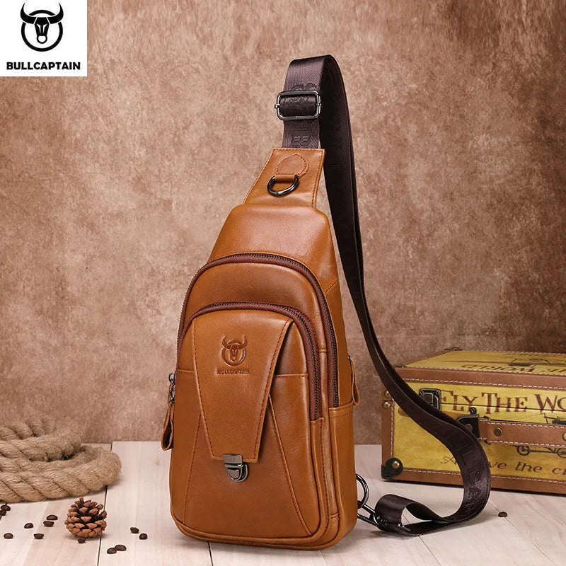 Bolsa Transversal em Couro Urban Trail