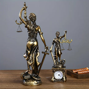 Estatua Decorativa Deusa da Justiça - Themis