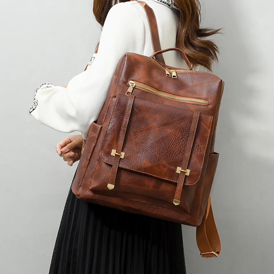 Mochila Verona em Couro