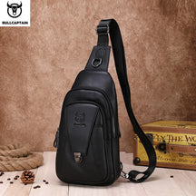 Bolsa Transversal em Couro Urban Trail