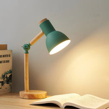 Luminária LED de Mesa em Madeira - Lamp Wood