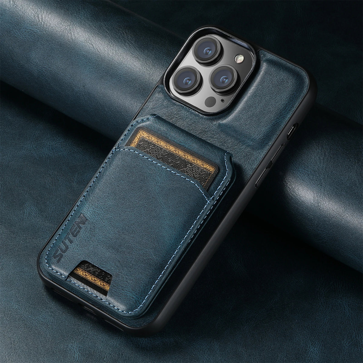 Case Iphone em Couro com Porta Cartões LeatherFlex
