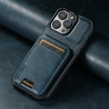 Case Iphone em Couro com Porta Cartões LeatherFlex