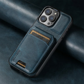Case Iphone em Couro com Porta Cartões LeatherFlex