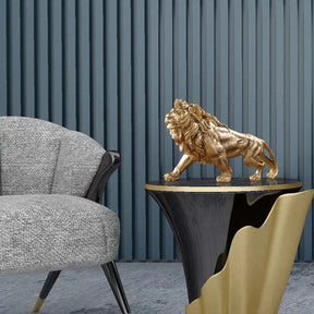 Escultura Golden Lion