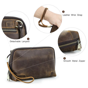 Porta-Gadgets em Couro Harper