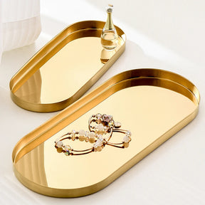 Bandeja Decorativa - Gold Style