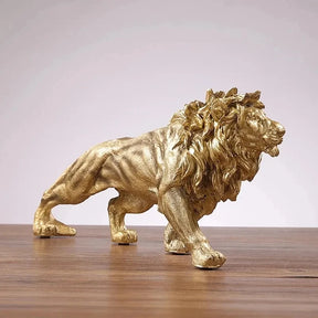 Escultura Golden Lion