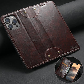 Case Iphone em Couro Suteni Hudson